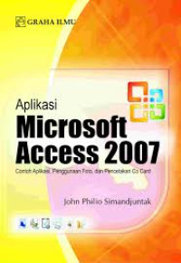 Image of Aplikasi Microoft Access 2007